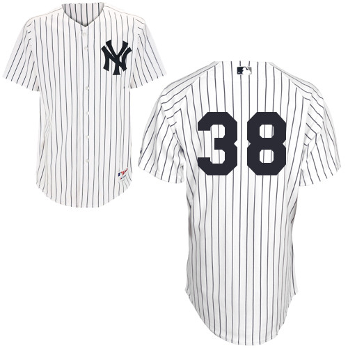 Preston Claiborne #38 MLB Jersey-New York Yankees Men's Authentic Home White Baseball Jersey - Click Image to Close